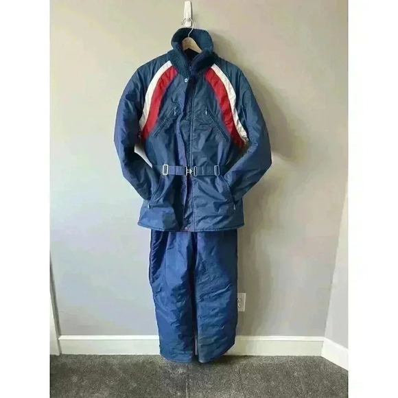 Vintage 1970s Polaris 2 Piece Snow Suit Mens Size Medium
